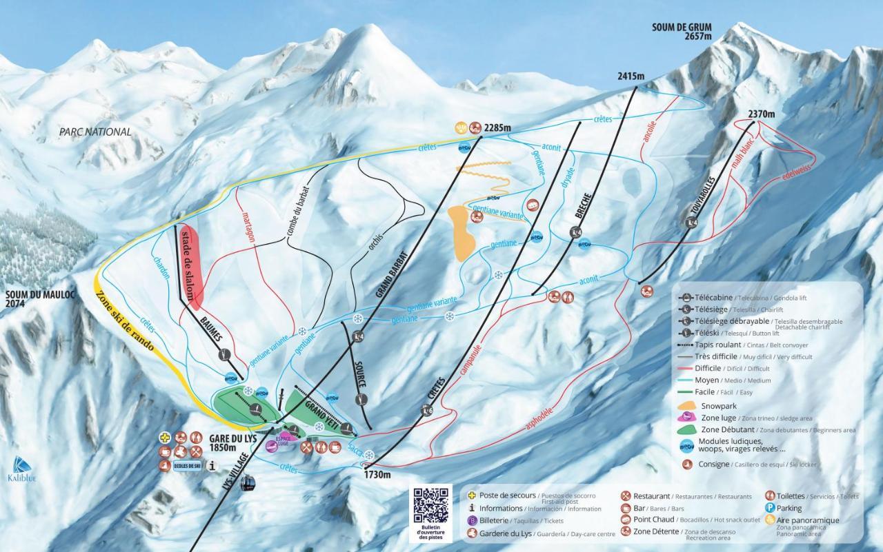 Le Central Studio Mezzanine Cauterets Εξωτερικό φωτογραφία